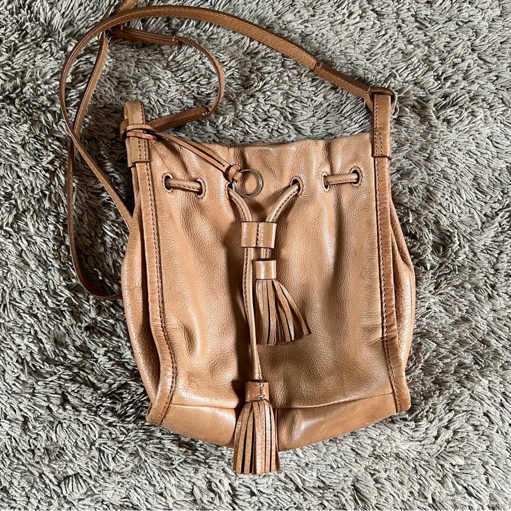 Fossil Tan Claire Tech Bag